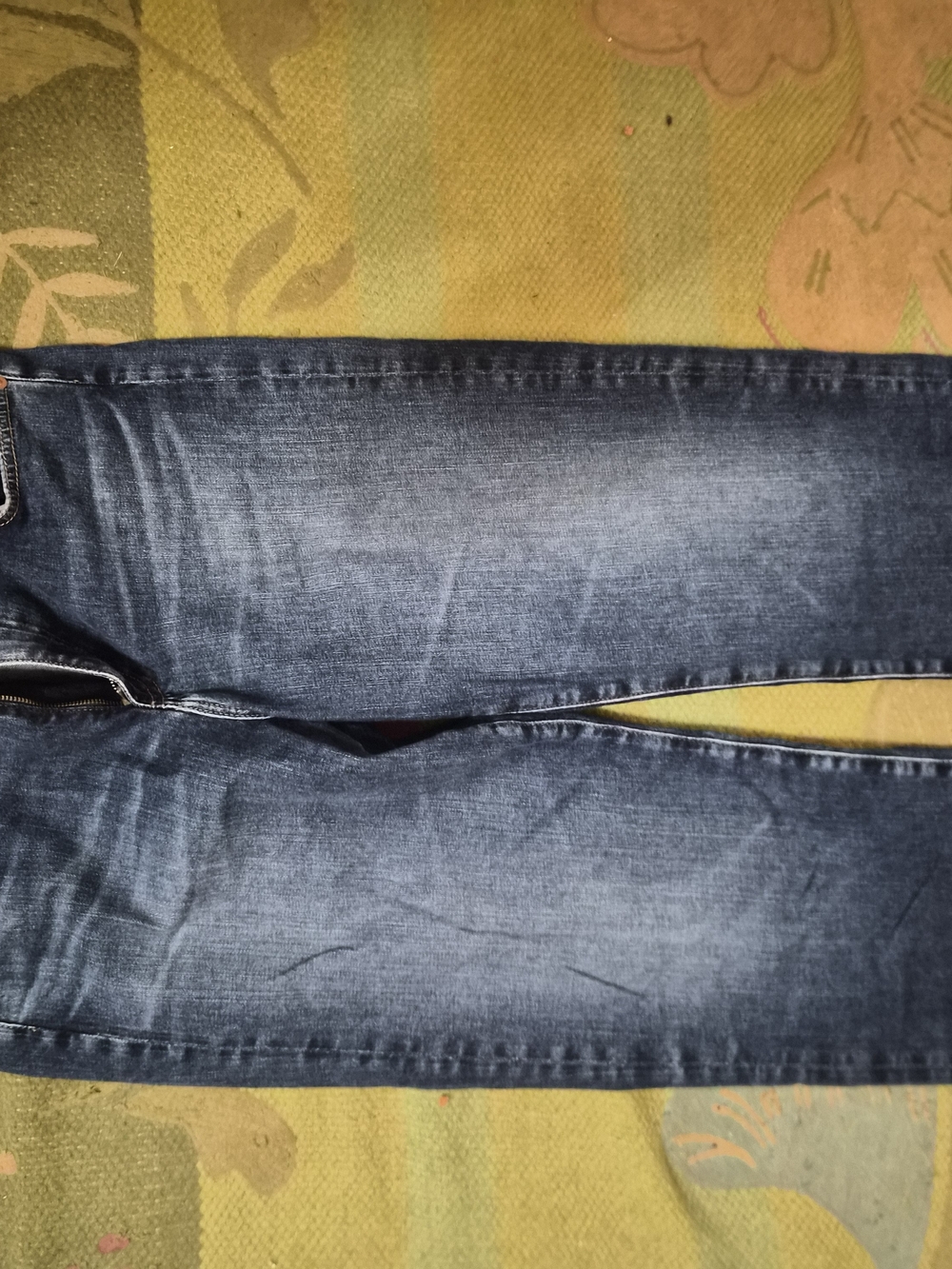 Women's Skinny Washed Blue Jeans